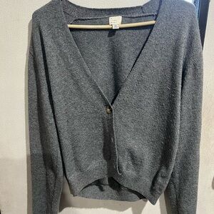 a new day Charcoal Women's Cardigan